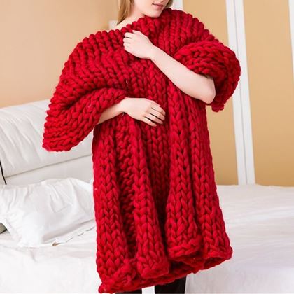 Obrázek z Příze pro ruční pletení - červená