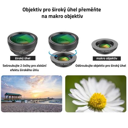 Obrázek z Sada objektivů na telefon