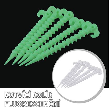 Obrázek Kotvící kolík - fluorescenční