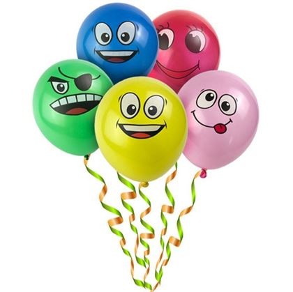 balónky kreslené