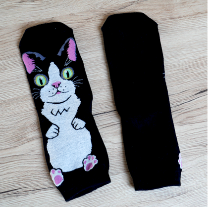 Ponožky s kočkou