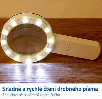 Obrázek Lupa s osvětlením