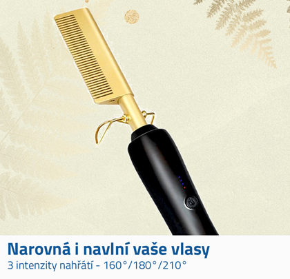 Elektrický hřeben na vlasy