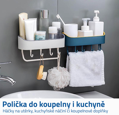 	Polička do koupelny