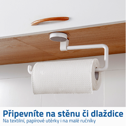 Nalepovací držák na utěrky 