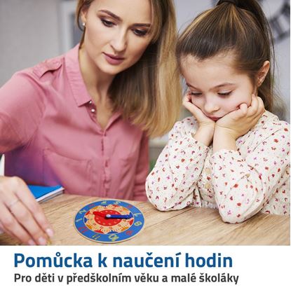 dřevěné dětské hodiny
