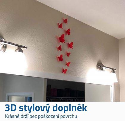 3D motýlci 