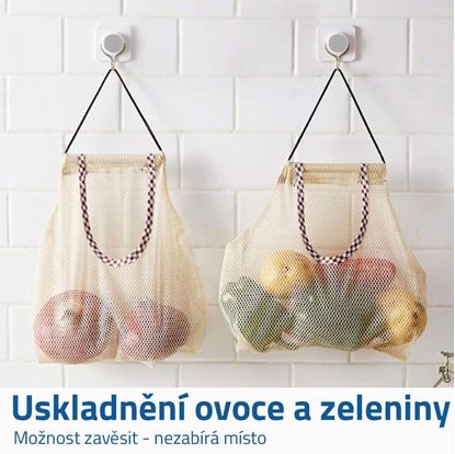 Udržitelný sáček na ovoce a zeleninu