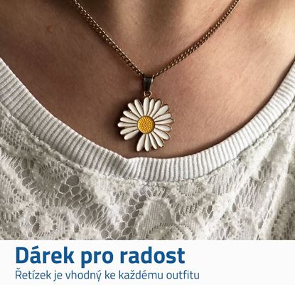 Náhrdelník sedmikráska 