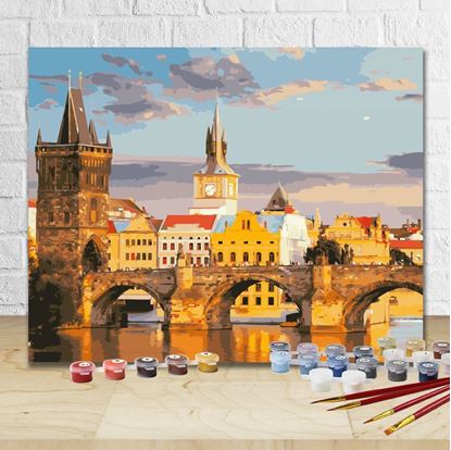 Malování podle čísel - Karlův most