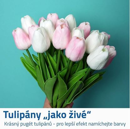 Umělé květiny tulipány