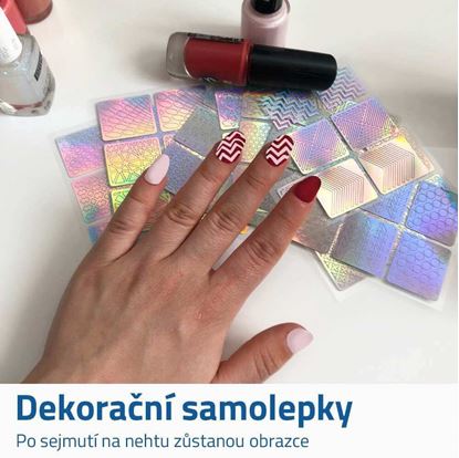 Holografická samolepka 