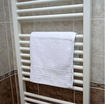 Obrázek z Ručník 100% bavlna 50 x 100 cm - bílý