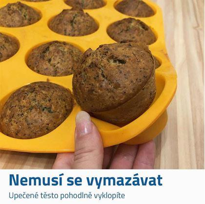 Obrázek z Silikonová forma na 12 muffinů