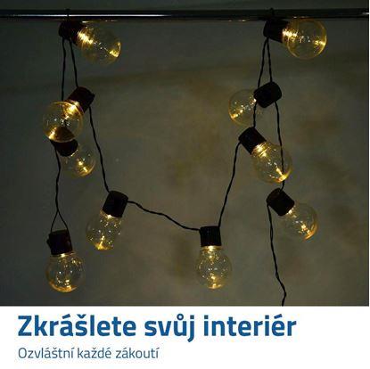 Obrázek Světelný řetěz do interiéru - žárovky