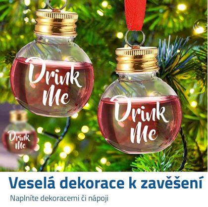 Obrázek z Ozdoby na stromeček 6 ks - drink me