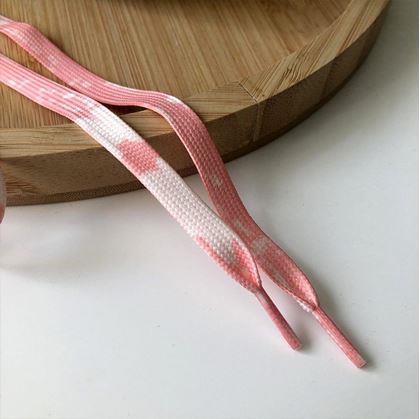 Obrázek z Veselé tkaničky - růžová batika
