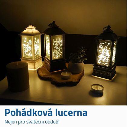 Obrázek z Vánoční LED lucerna - sobi