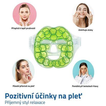 Obrázek Gelová chladící a zahřívací maska na obličej