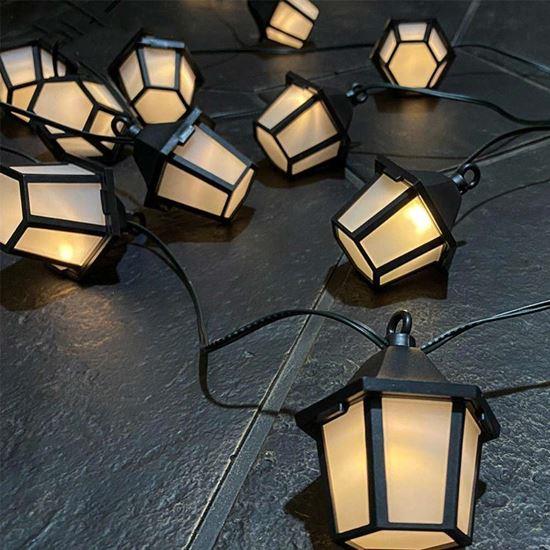 Obrázek z Solární LED řetěz - lucerny