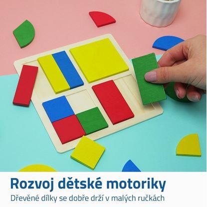 Obrázek Dětské geometrické puzzle