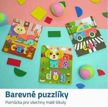 Obrázek z Anglické puzzle pro nejmenší - pejsek