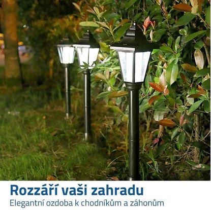 solární světlo na zahradu
