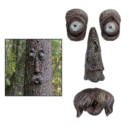 Dekorace na strom - vyděšený obličej