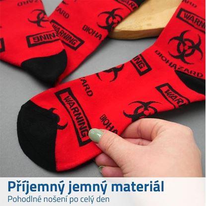 Obrázek Ponožky - biohazard