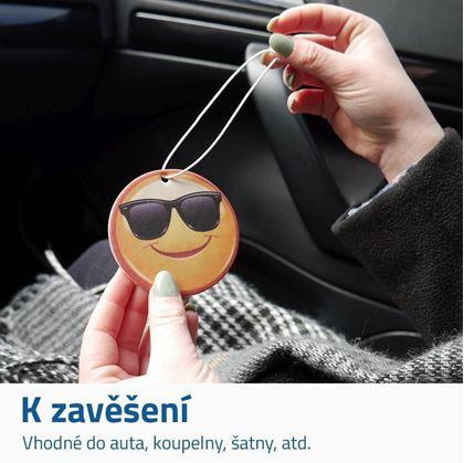 Vůně do auta smajlík - vůně lesa