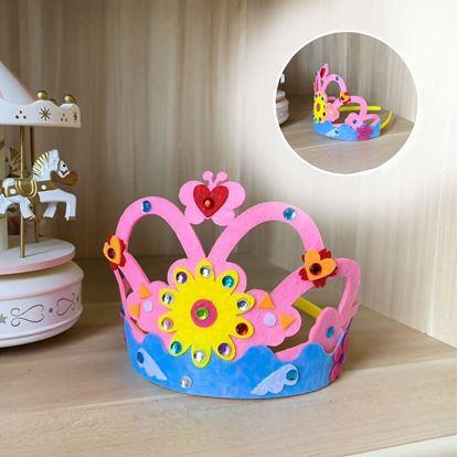 Sada na výrobu korunky - květinová princezna