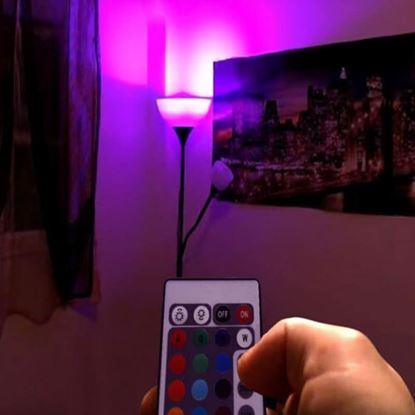 Barevné LED žárovky 2 ks