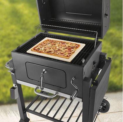 Obrázek z Kámen na pizzu s dřevěnou špachtlí
