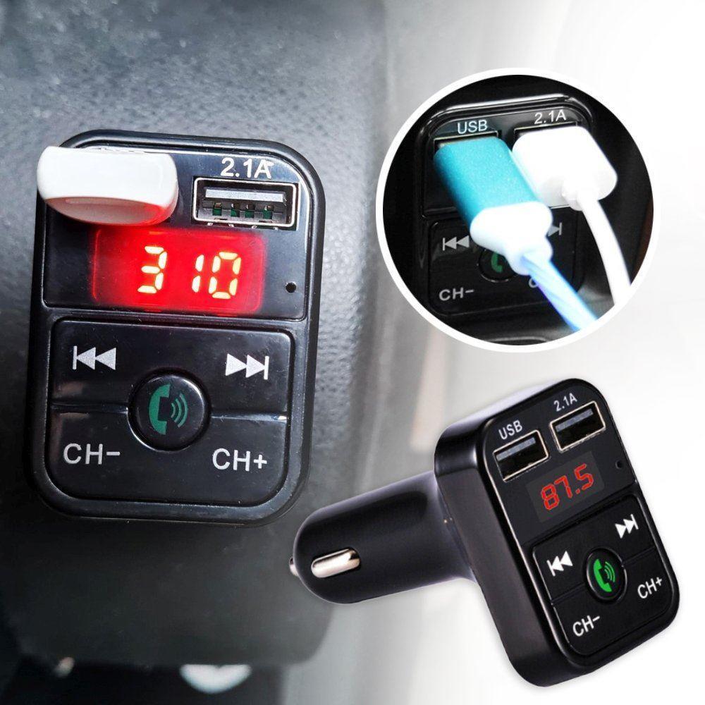 FM bluetooth transmitter do auta s USB