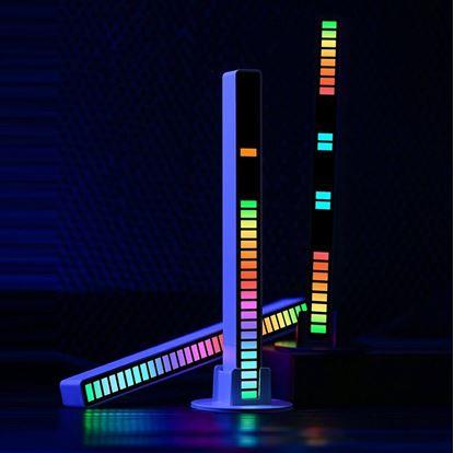 Obrázek LED světelný panel reagující na zvuk
