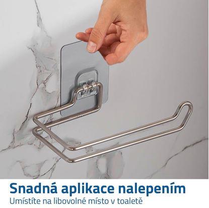 Nerezový držák na toaletní papír