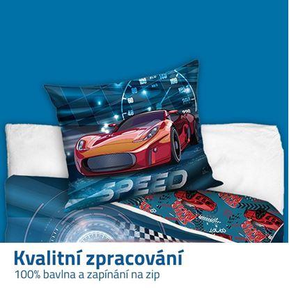 Dětské povlečení - závodní auto