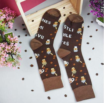 Ponožky pro milovníky kávy