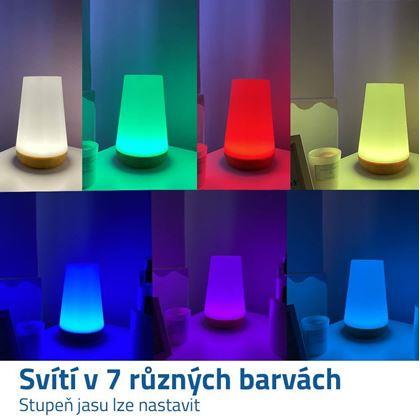 Chytrá LED lampička měnící barvy