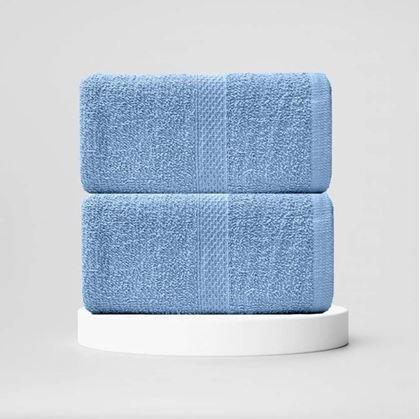 Obrázek z Bavlněný ručník 50x90 cm - světle modrý