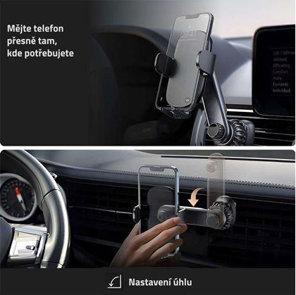 Držák na mobil do auta do ventilační mřížky