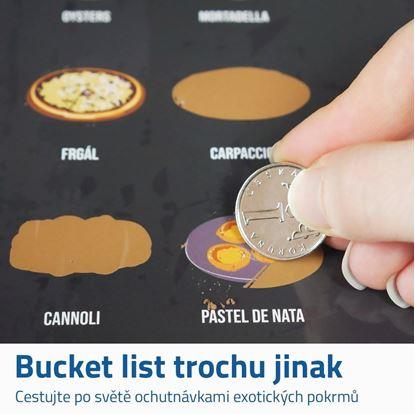 Obrázek Stírací plakát - 100 specialit, které musíte ochutnat