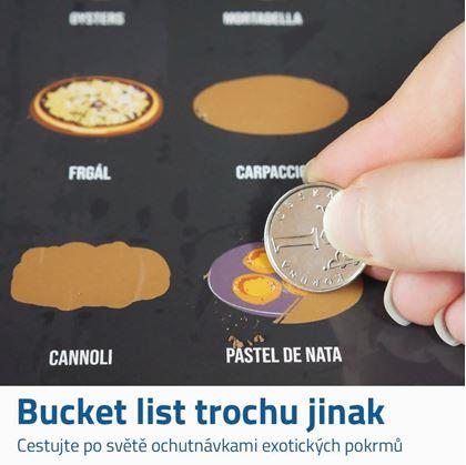 Obrázek z Stírací plakát - 100 specialit, které musíte ochutnat