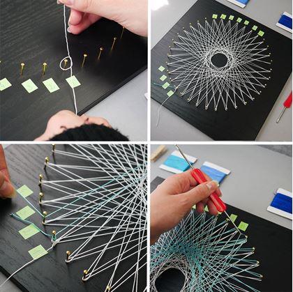 Obrázek z Kreativní sada String Art - Mandala