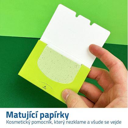 Matující papírky na obličej 100 ks