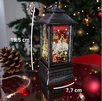 Obrázek z Vánoční LED lucerna - stromek