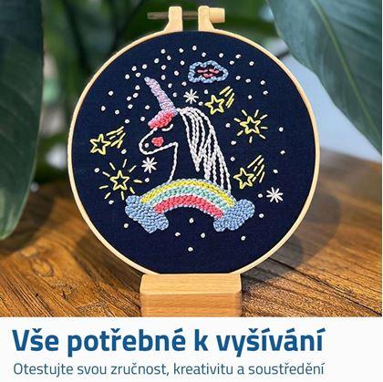 Obrázek z Vyšívání pro děti - jednorožec