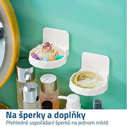 Nalepovací polička na šperky