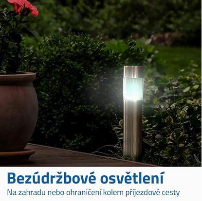 Obrázek Solární zahradní LED světlo - sloupek