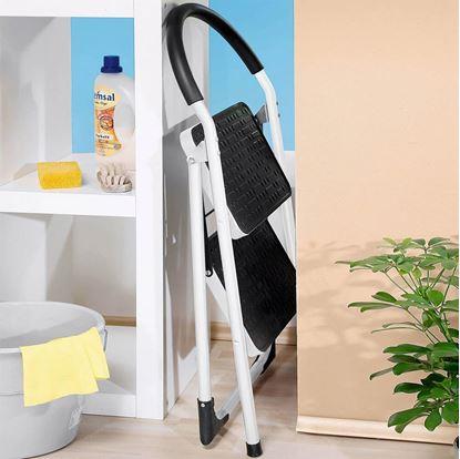 Obrázek Skládací kovové schůdky 2 stupně 83 cm